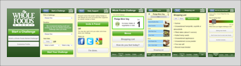 Sample concepts for Whole Foods App